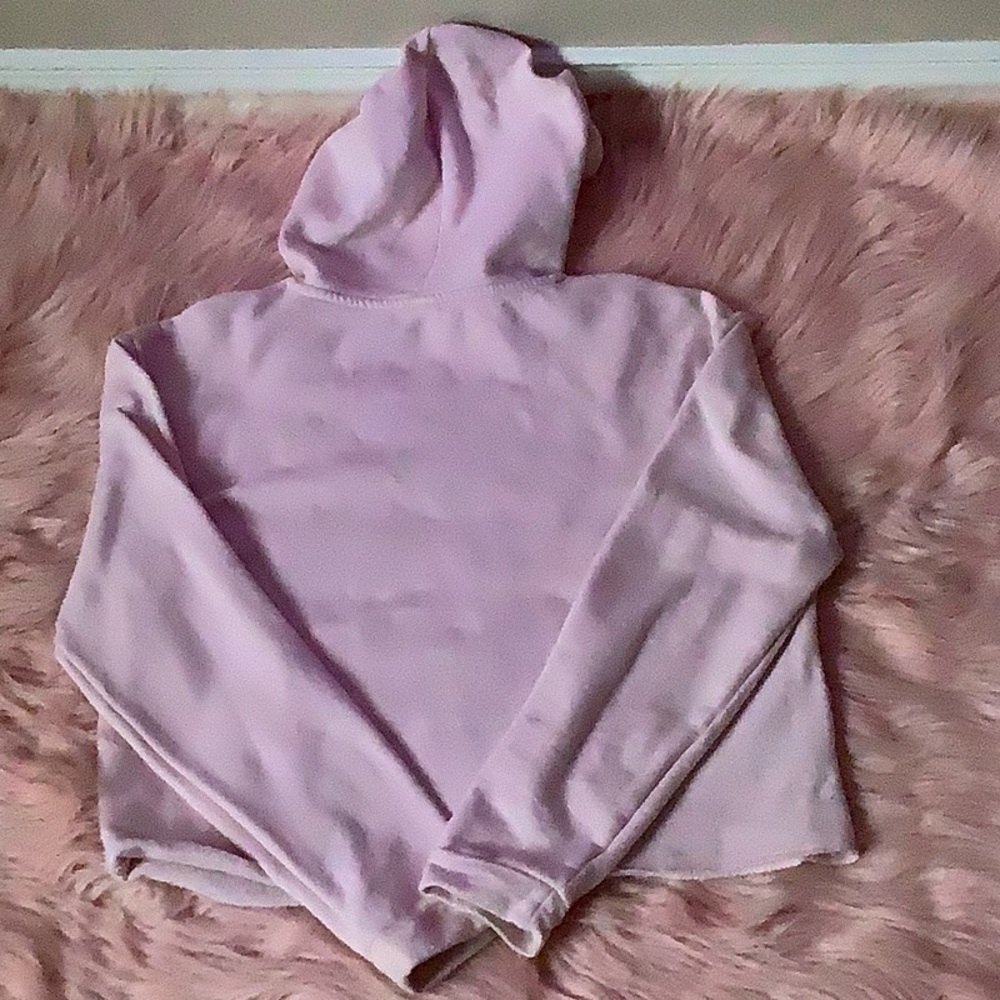 Womens I'm A Unicorn Top Hoodie Pullover Cropped Boxy - Picture 5 of 10
